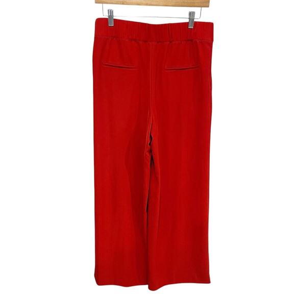 Summersalt The Perfect Wide Leg Pant Women's 8 Red Lava Pockets - Picture 3 of 7